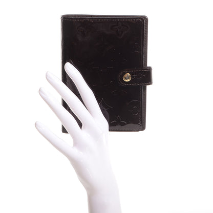 Louis Vuitton Vernis Small Ring Agenda Cover Amarante 2 of 7