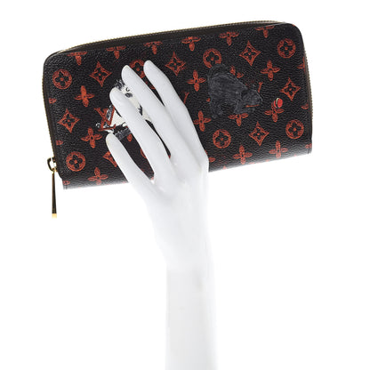 Louis Vuitton Catogram Zippy Wallet Marron 2 of 7