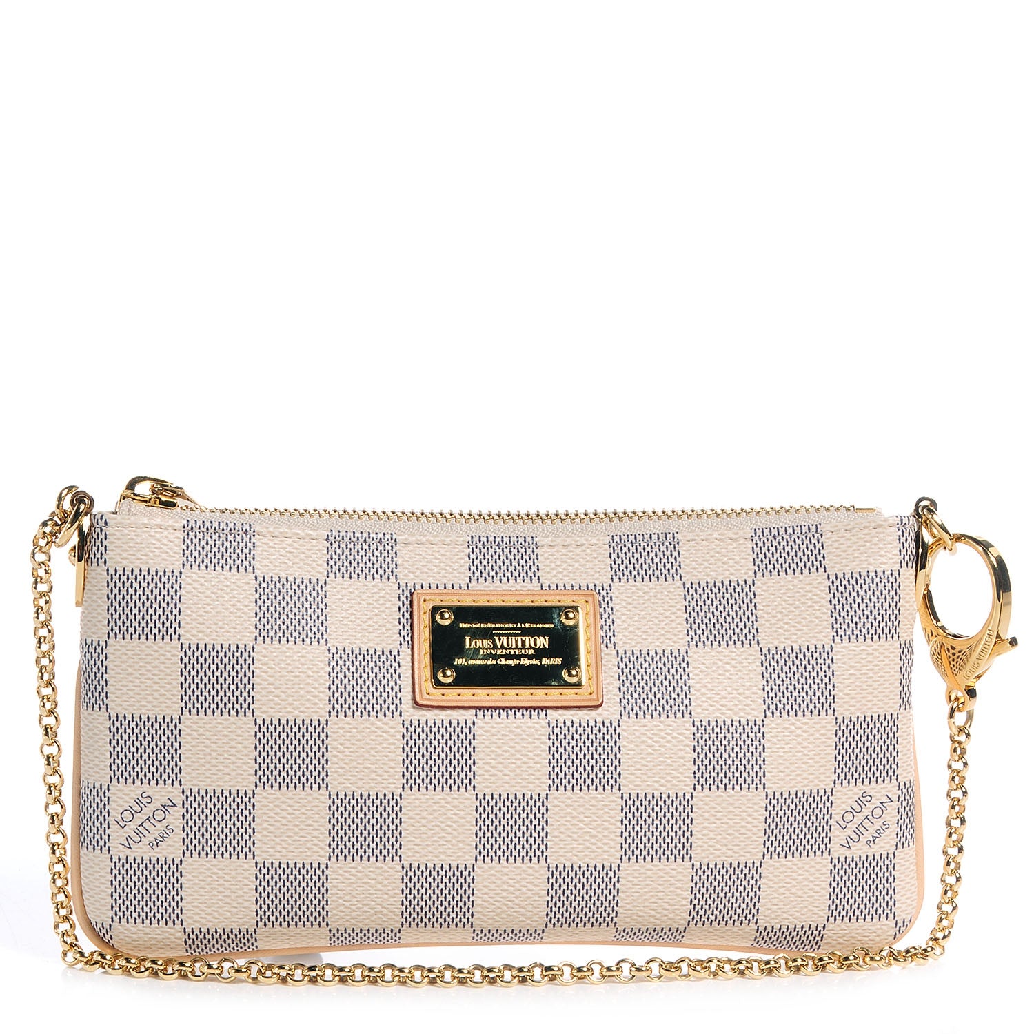 Louis Vuitton Damier Azur Pochette Milla MM 1 of 1