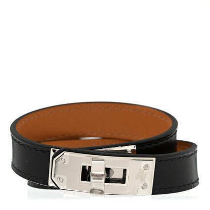Hermes Box Kelly Double Tour Bracelet T1 Black 1 of 7