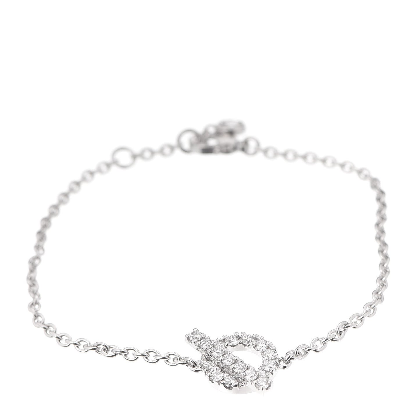 18K White Gold Diamond Finesse Bracelet SH