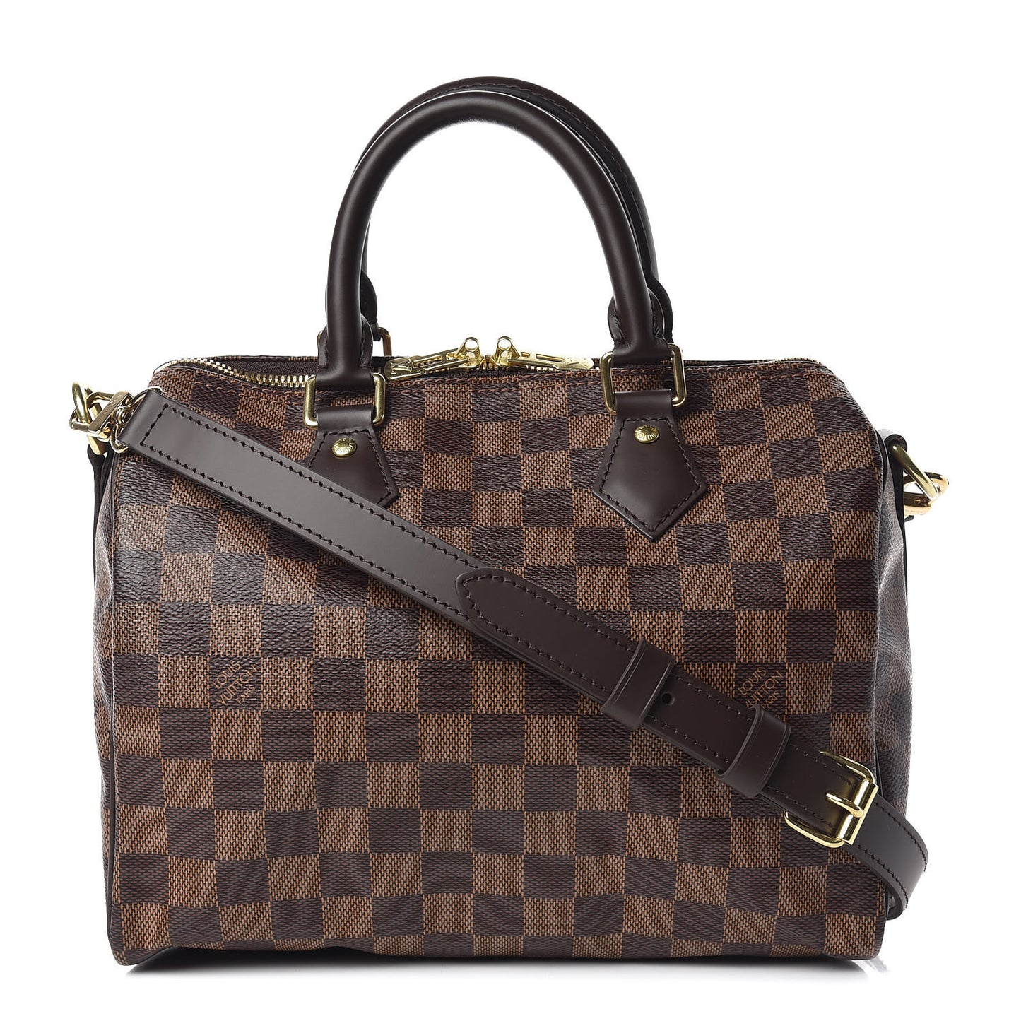 Damier Ebene Speedy Bandouliere 25