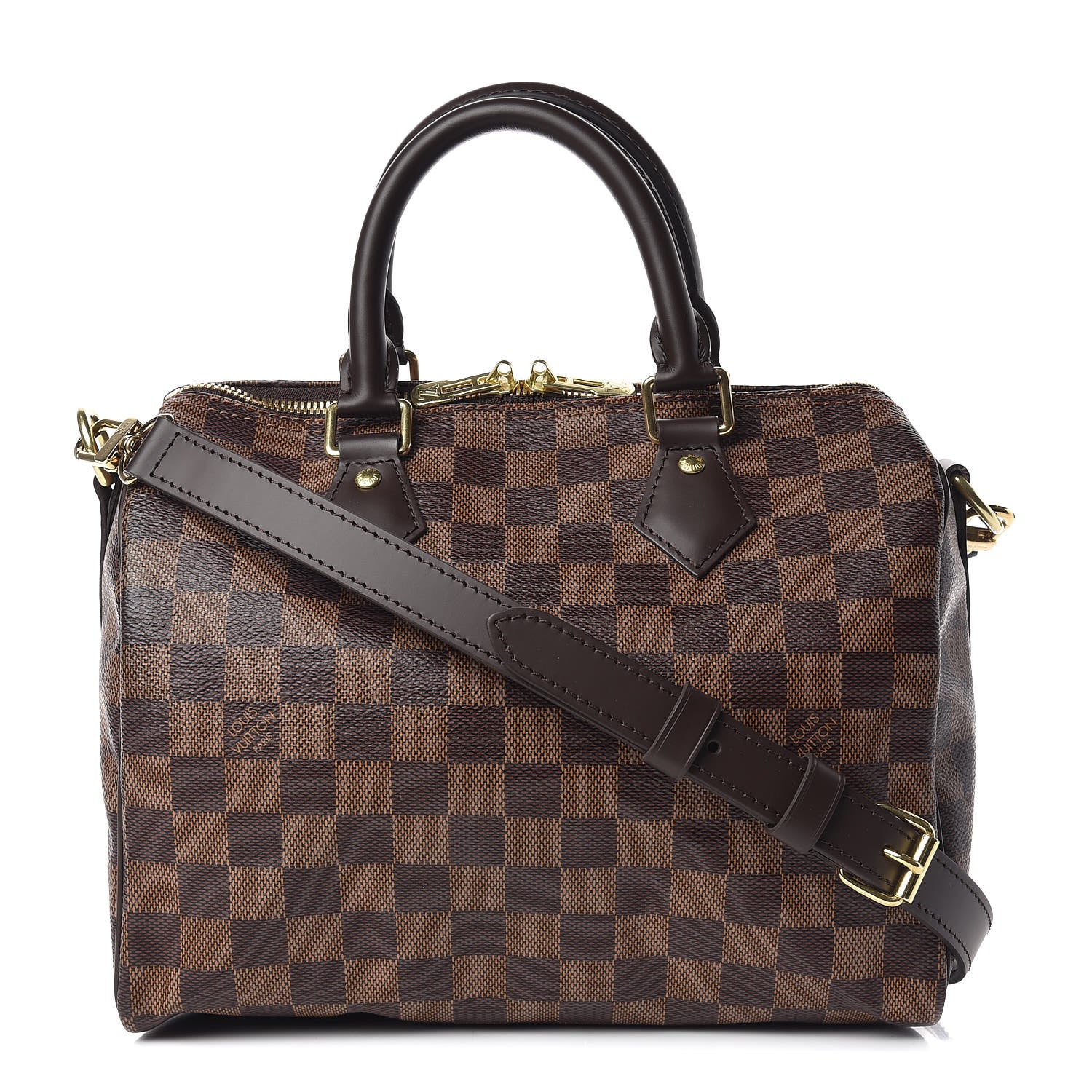 Louis Vuitton Damier Ebene Speedy Bandouliere 25 1 of 9