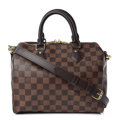 Louis Vuitton Damier Ebene Speedy Bandouliere 25 1 of 9