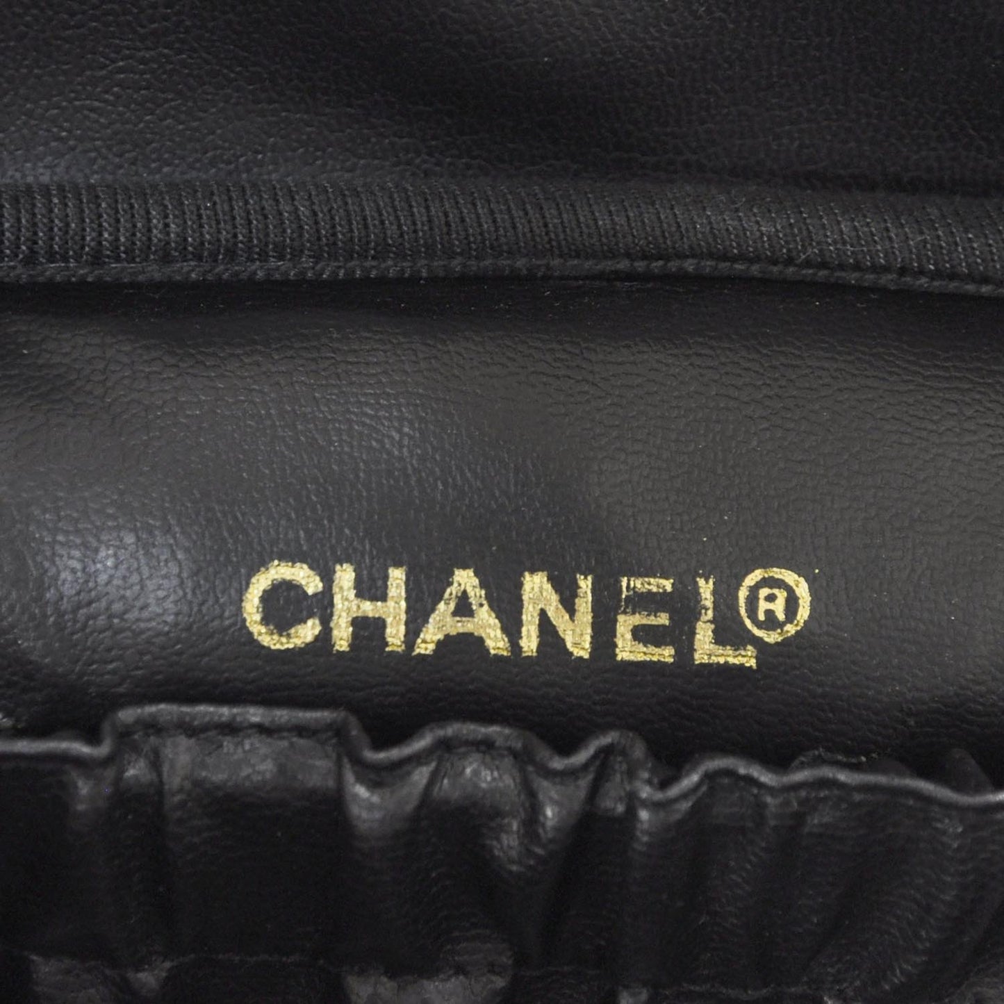 Caviar Cosmetic Vanity Bag Black