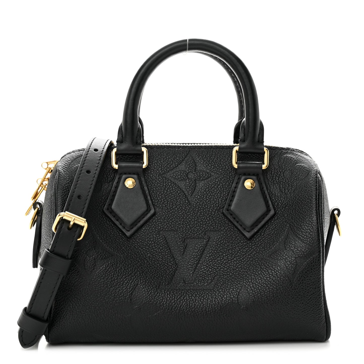 Empreinte Monogram Giant Speedy Bandouliere 20 Black