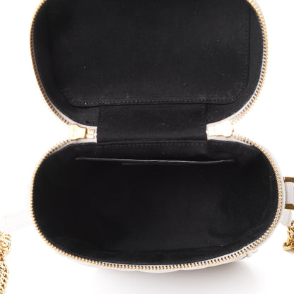 Saint Laurent Grain de Poudre Quilted 80's Vanity Bag Crema Soft 4 of 4