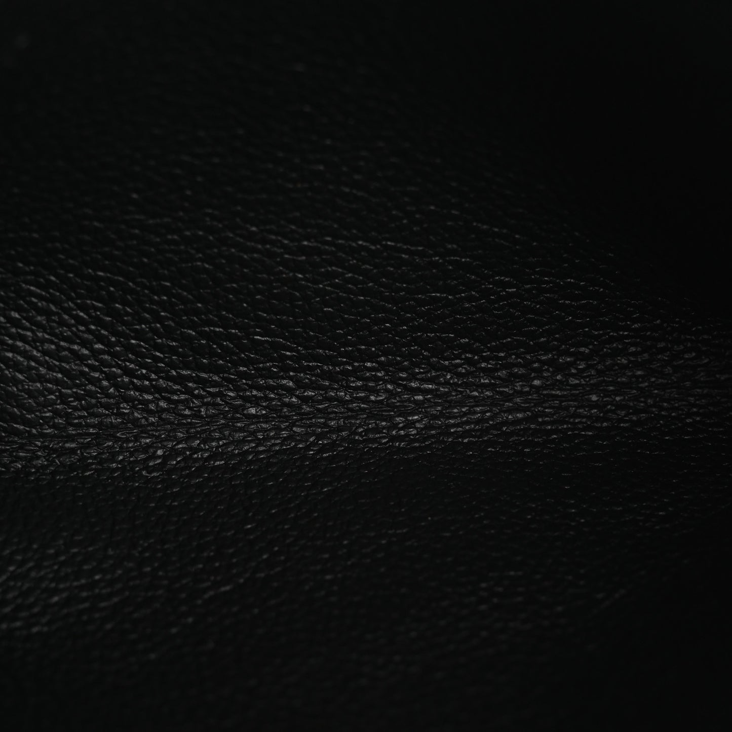 Calfskin Felicie Chain Wallet Card Holder Insert Black