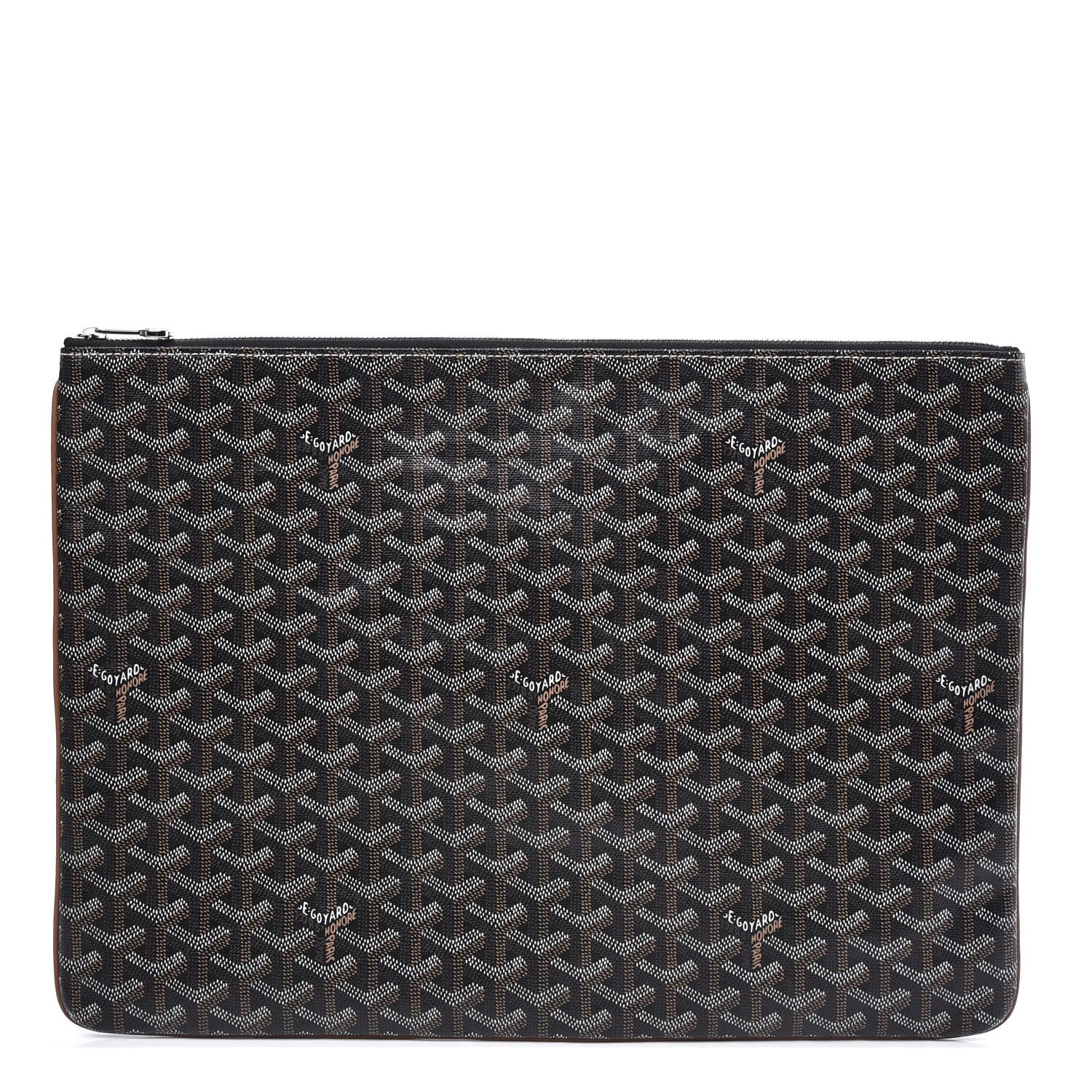 Goyard Goyardine Senat Pochette GM Black 1 of 9