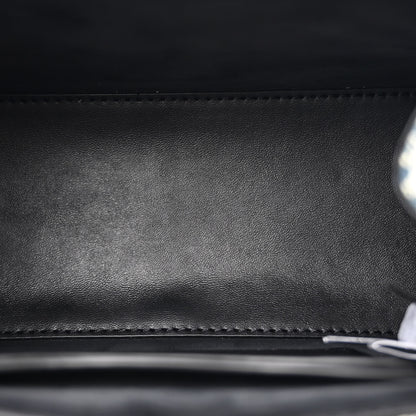 Marc Jacobs Sun Faded Denim Monogram The St Marc Mini Top Handle Bag Blue 5 of 13