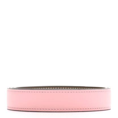 Hermes Swift Epsom 24mm Belt Strap 80 Rose Sakura Etoupe 2 of 5
