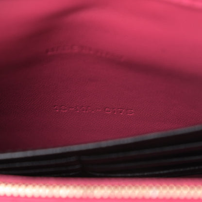 Christian Dior Lambskin Cannage Miss Dior Promenade Pouch Fuchsia 8 of 12