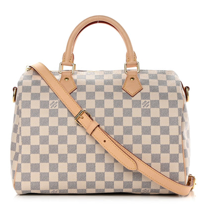 Louis Vuitton Damier Azur Speedy Bandouliere 30 1 of 9