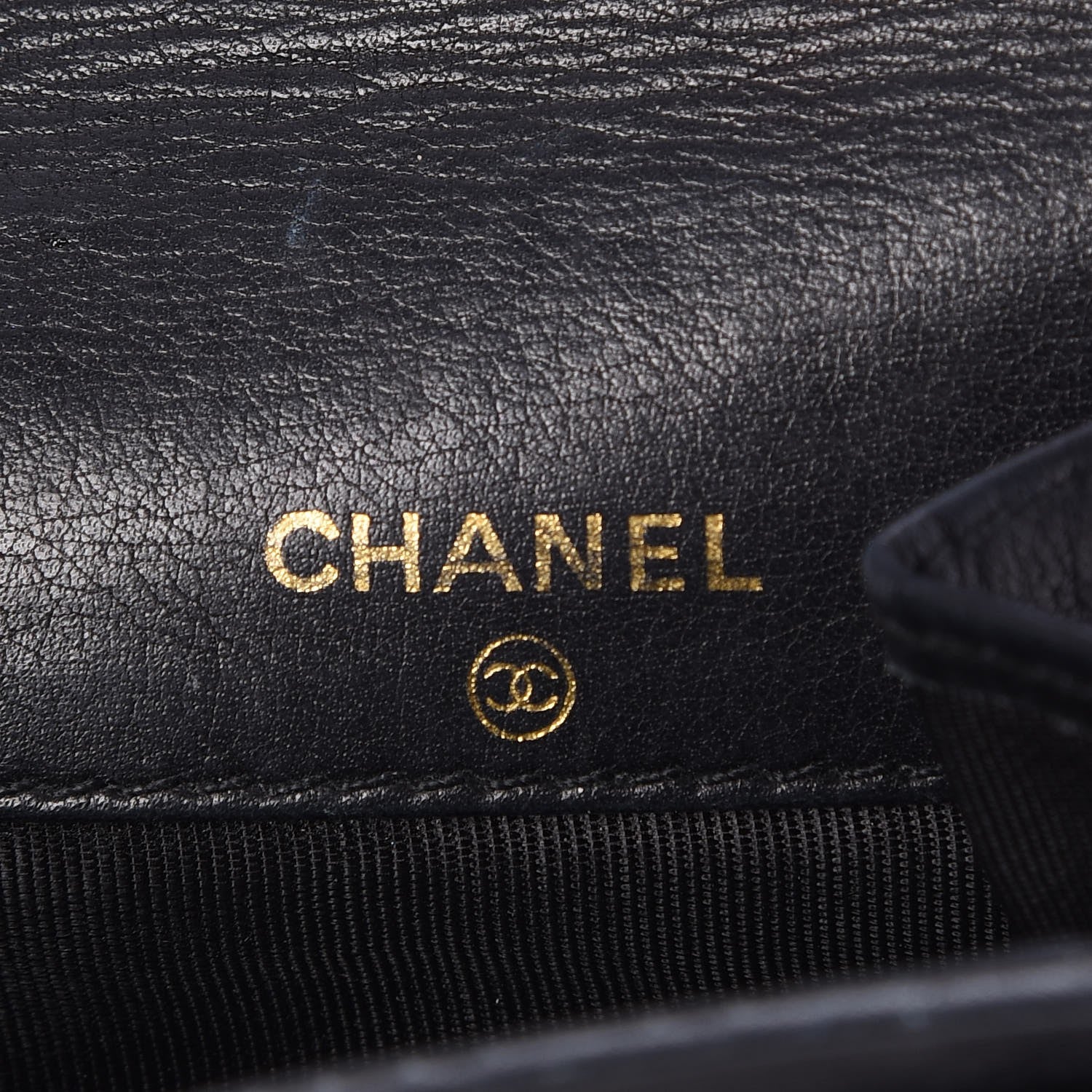 Chanel Caviar Timeless CC Flap Card Holder Black 6 of 9