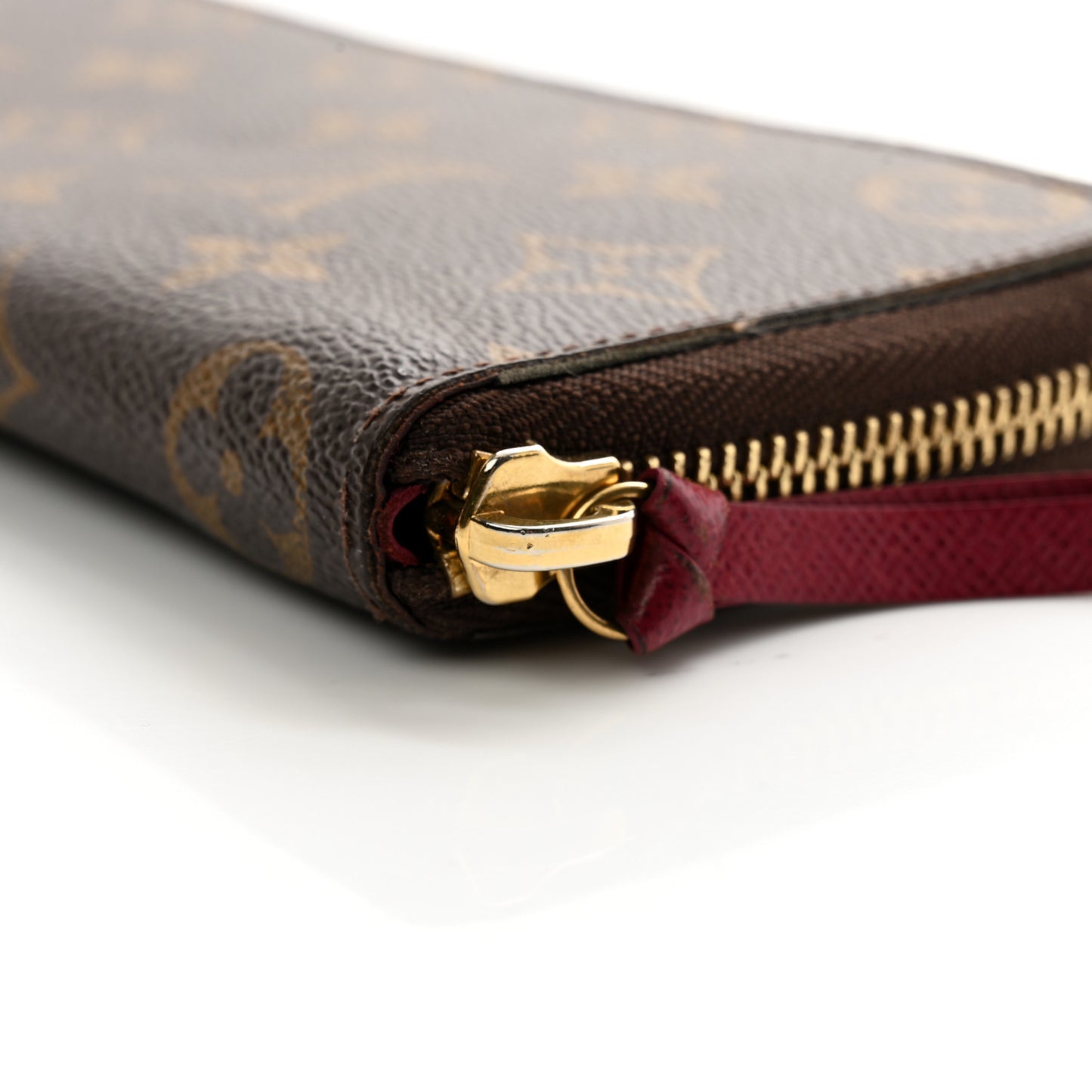 Monogram Clemence Wallet Fuchsia