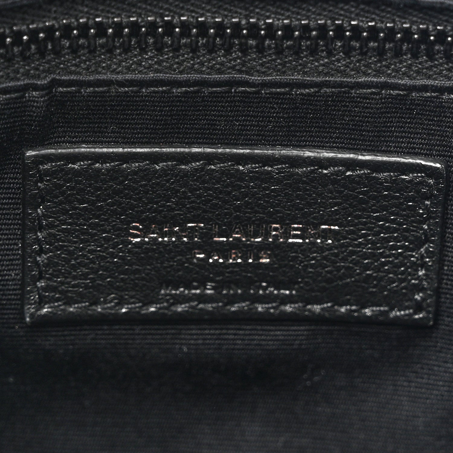 Saint Laurent Calfskin Crocodile Embossed Monogram Medium Niki Shopping Bag Black 6 of 10