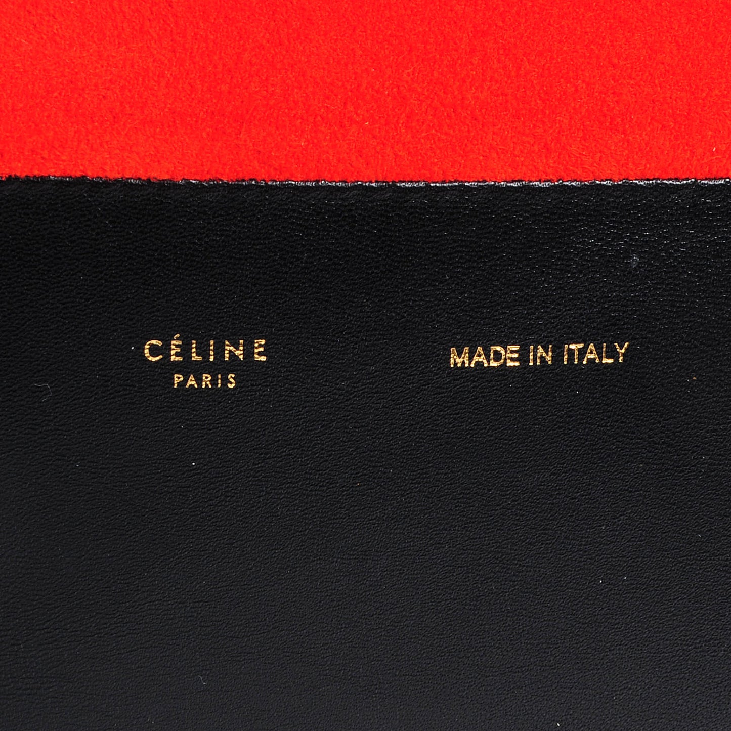 Lambskin Suede Horizontal Bi-Cabas Coral