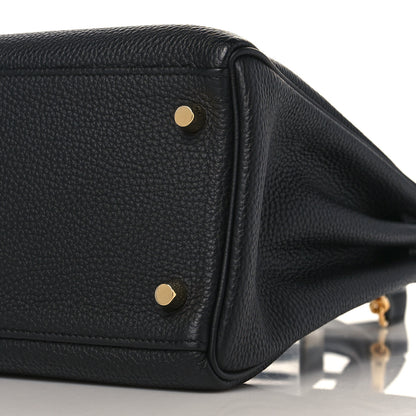 Hermes Togo Kelly Retourne 32 Black 9 of 9