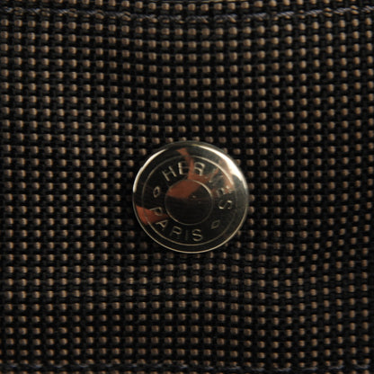 Hermes Canvas Herline MM Tote Grey 8 of 10
