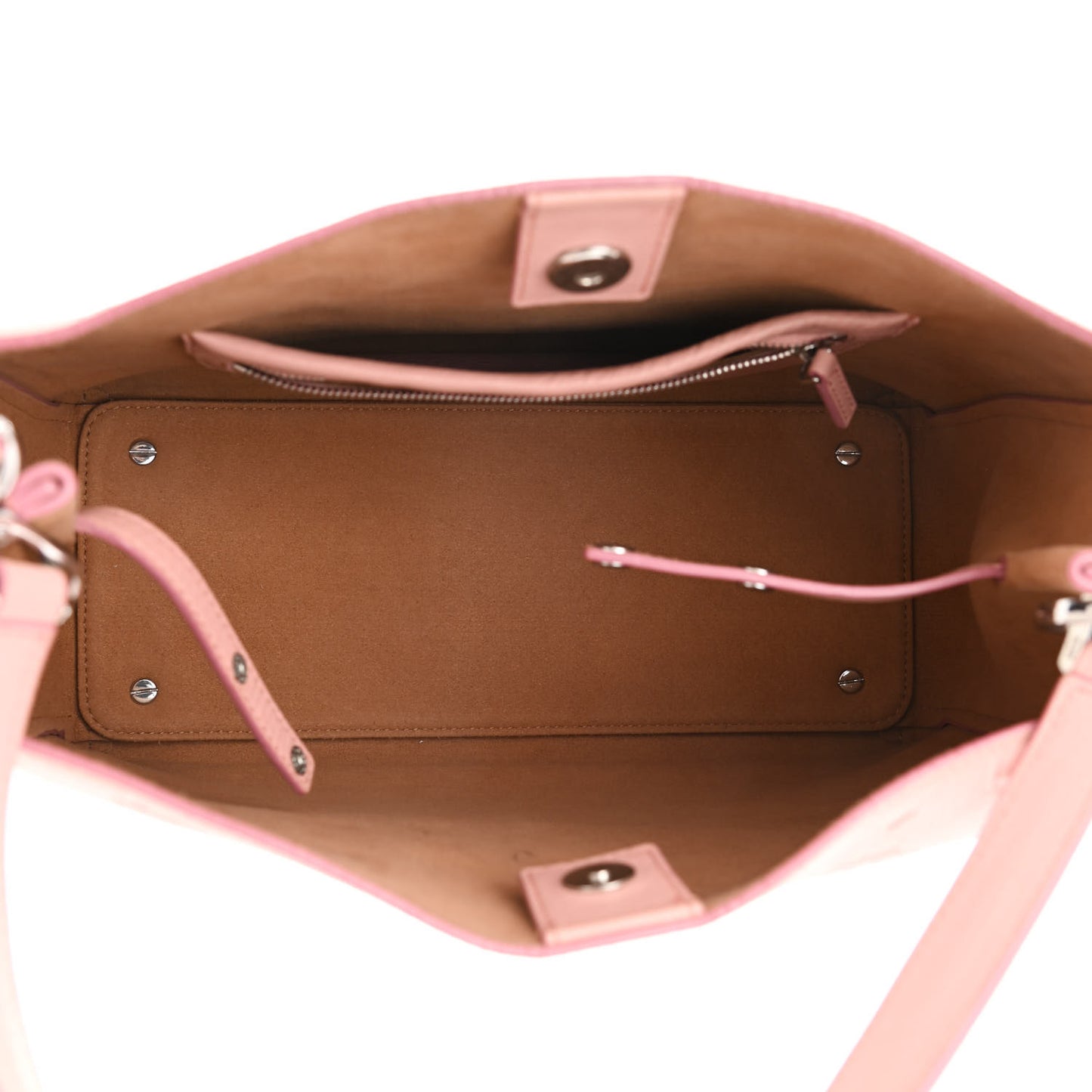 Calfskin Ottomar Monogram Sarah Medium Hobo Pink Blush