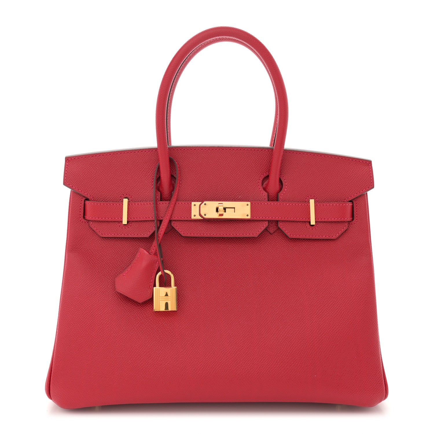 Hermes Epsom Birkin 30 Rouge Casaque 1 of 13
