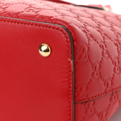 Gucci Guccissima Linea A Foldover Tote Red 11 of 12