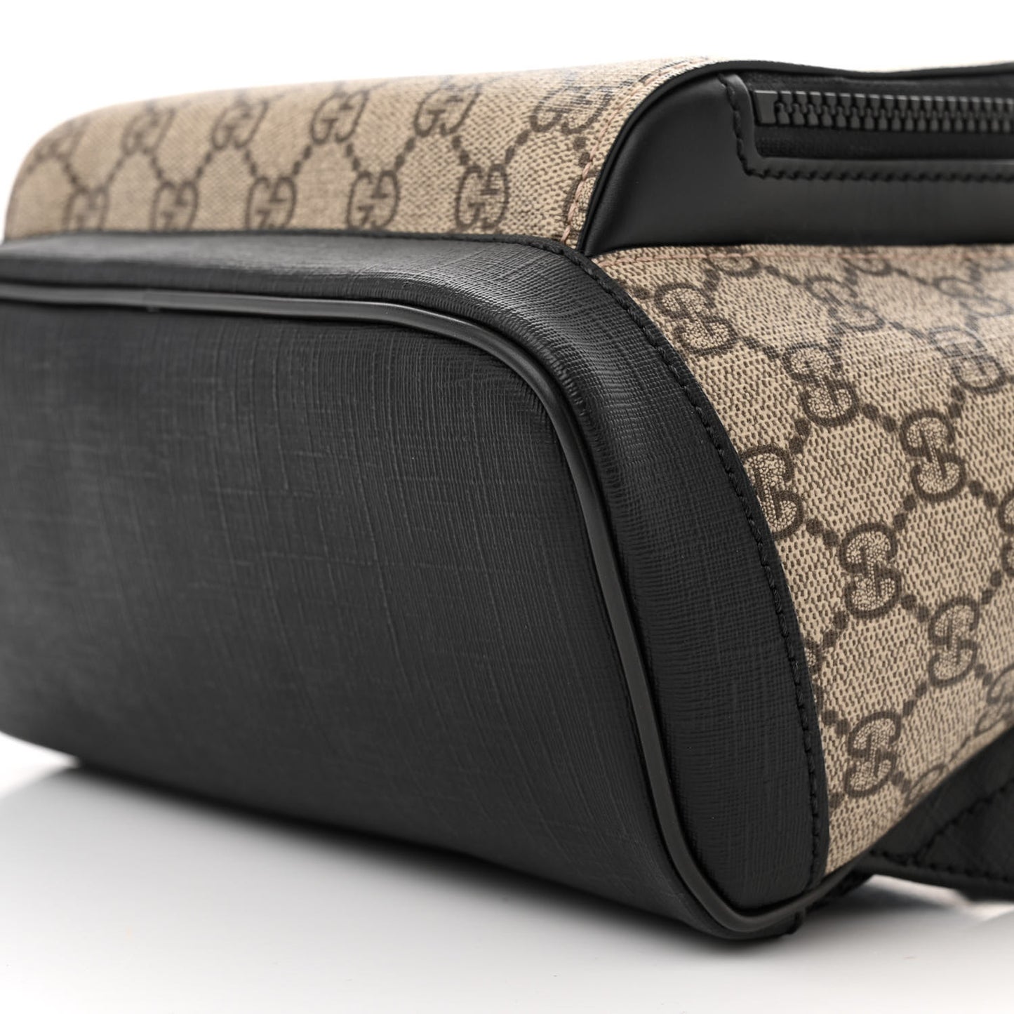 GG Supreme Monogram Small Eden Day Backpack Black