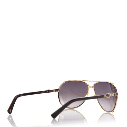 Christian Dior Chicago 2 Aviator Sunglasses Brown 4 of 9