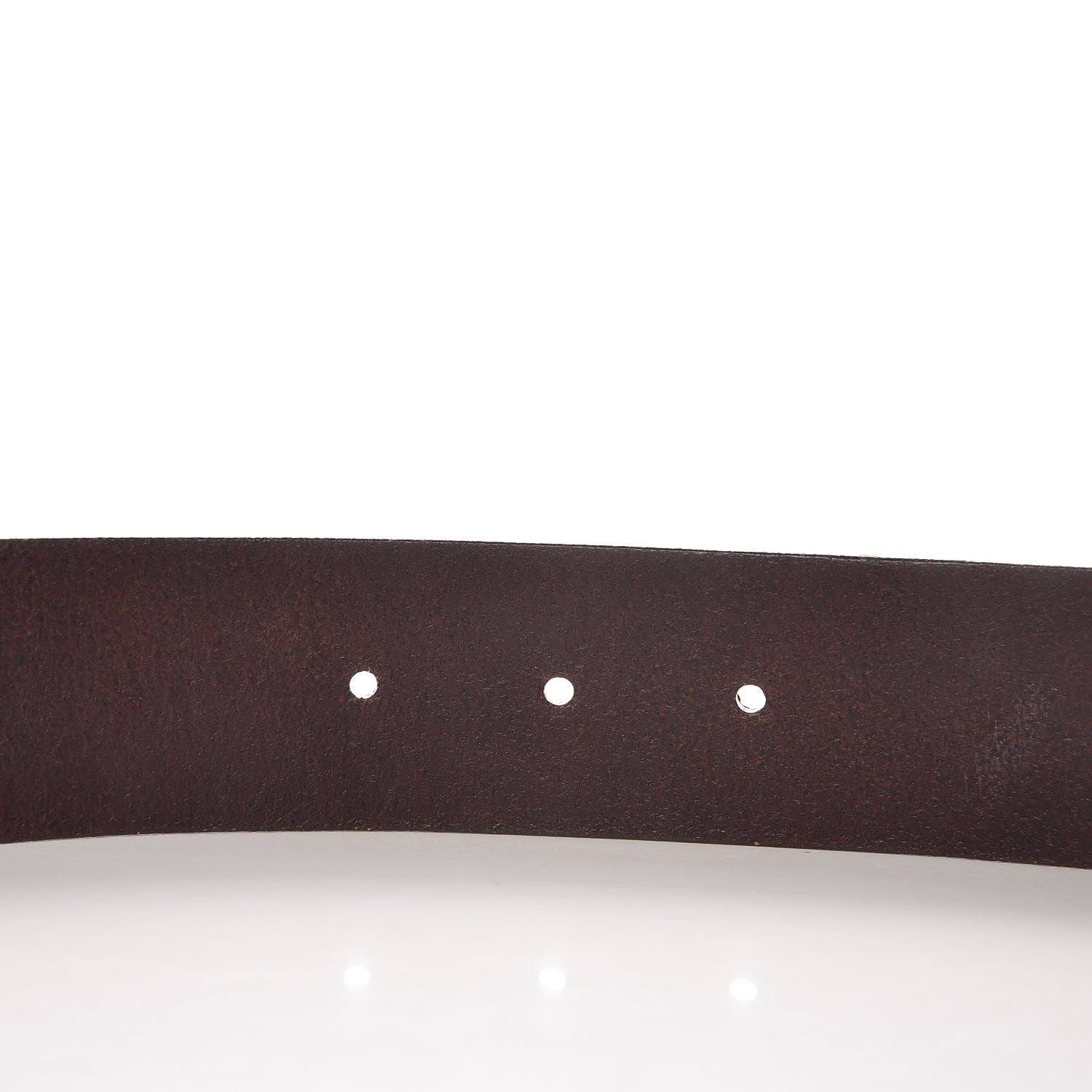 Gucci Guccissima Square G Belt 85 34 Brown 5 of 9