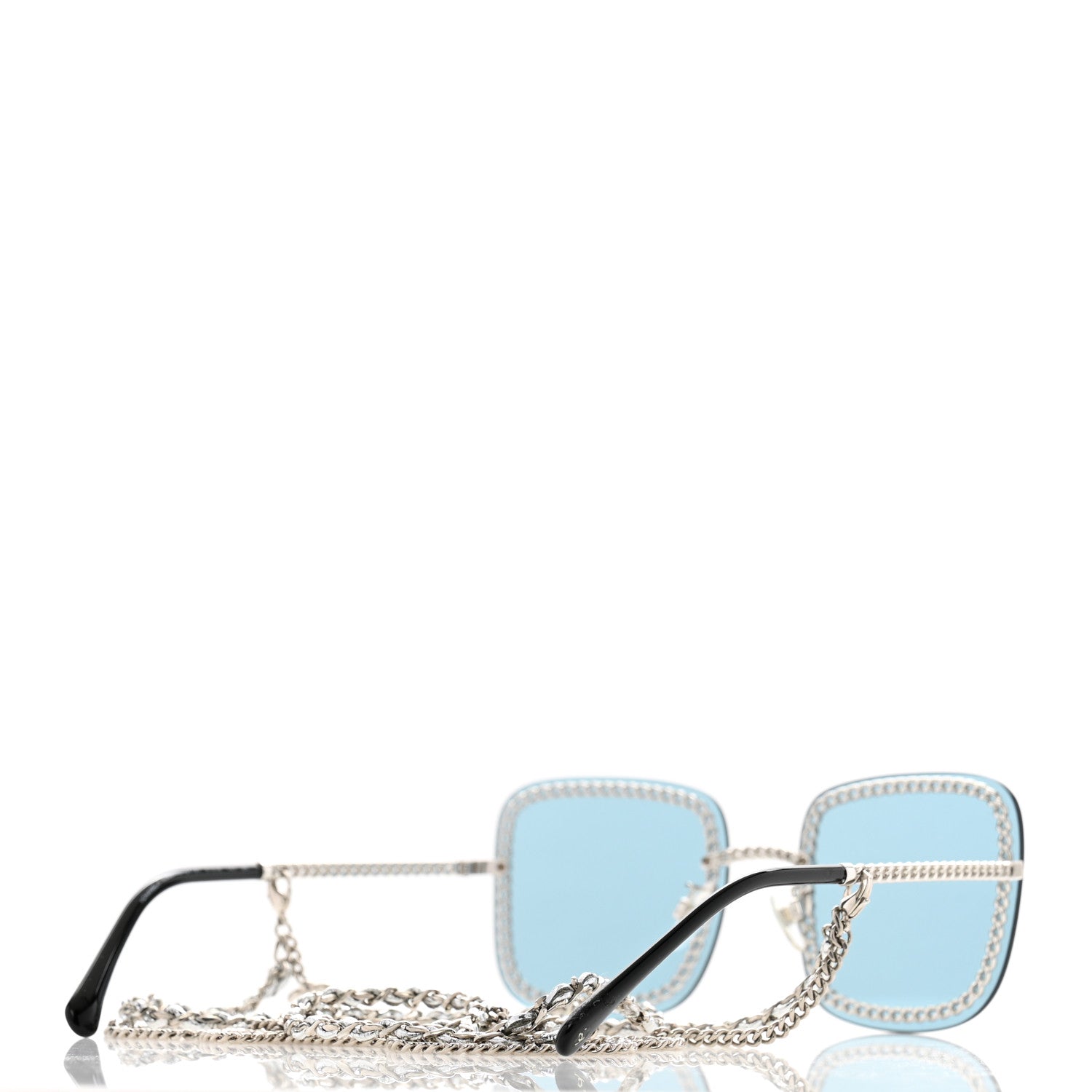 Chanel Chain Square Sunglasses 4244 Blue 4 of 8