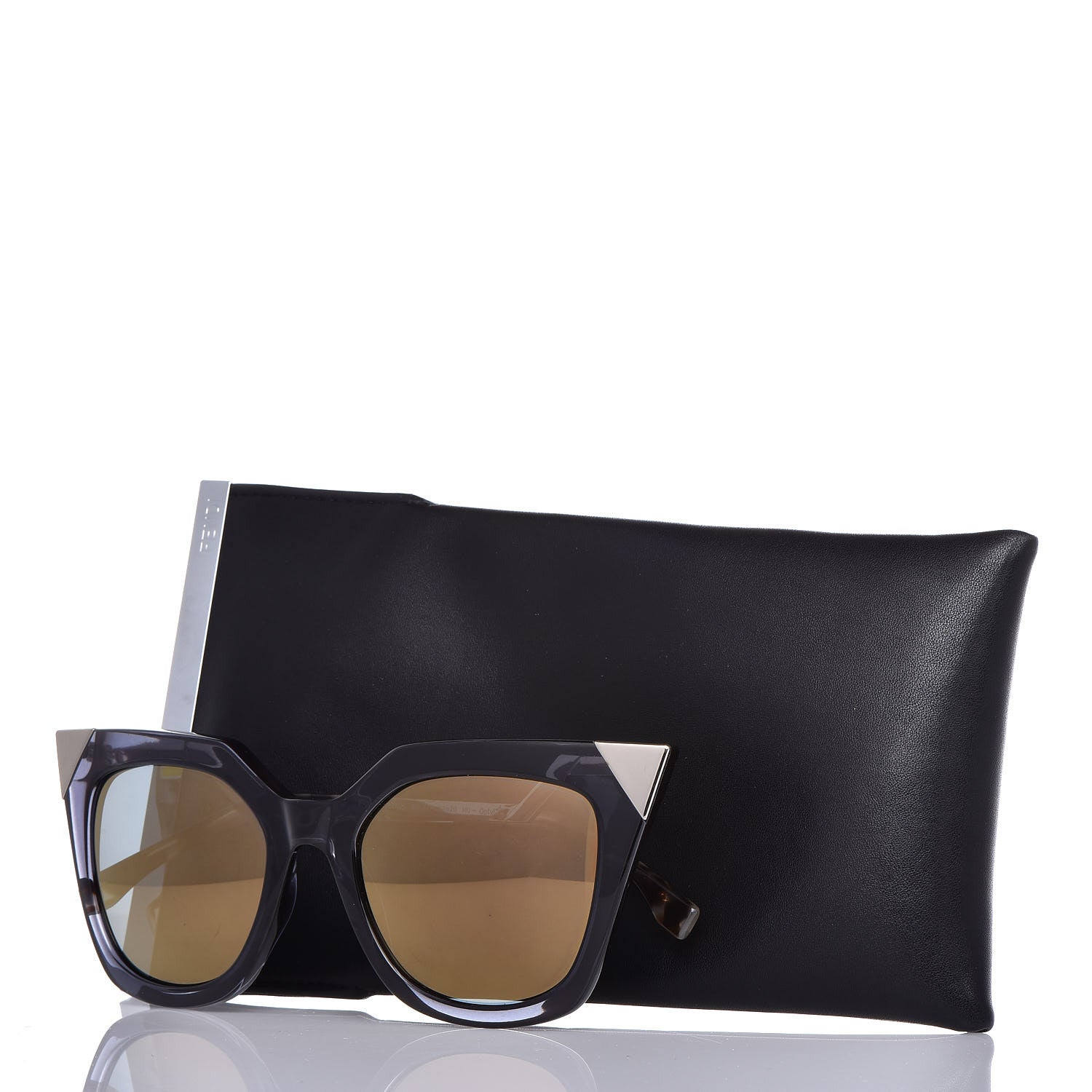 Fendi Cat Eye Iridia Sunglasses FF 0060/S Purple 7 of 7