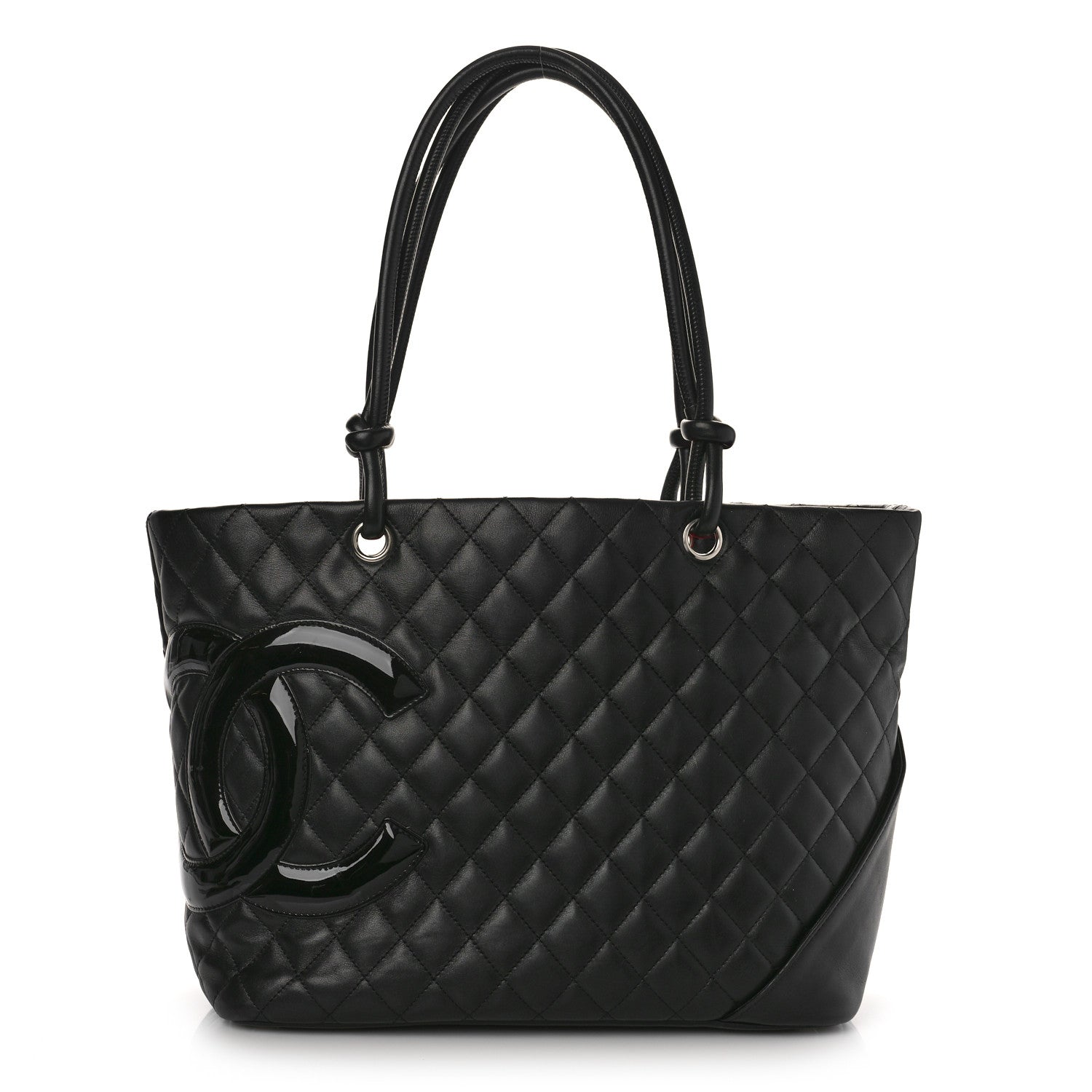 Chanel Calfskin Quilted Large Cambon Tote Black 1 of 11