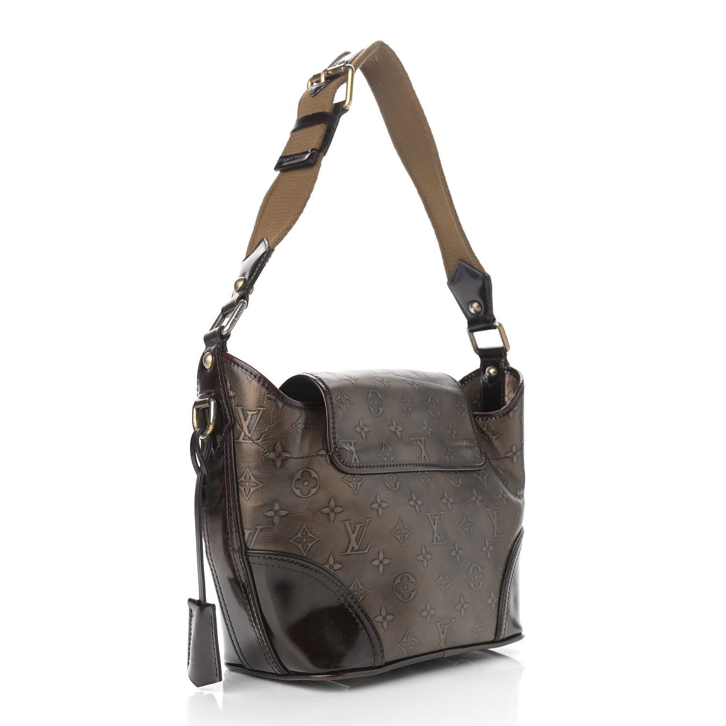 Monogram Embossed Sergent PM Bronze