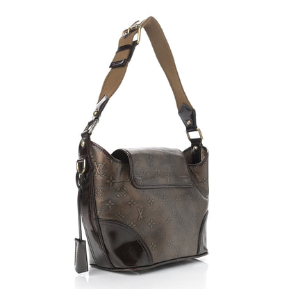 Louis Vuitton Monogram Embossed Sergent PM Bronze 3 of 13