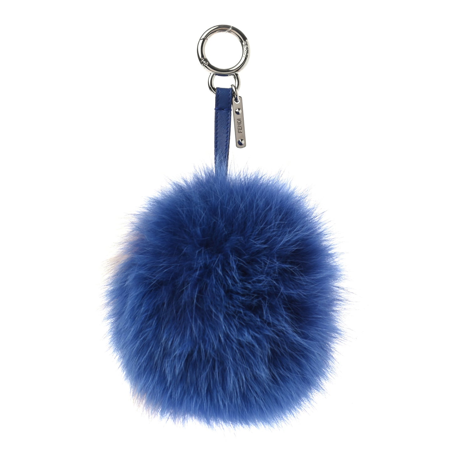Fox Fur Z ABCharm Bag Charm Blue Pink