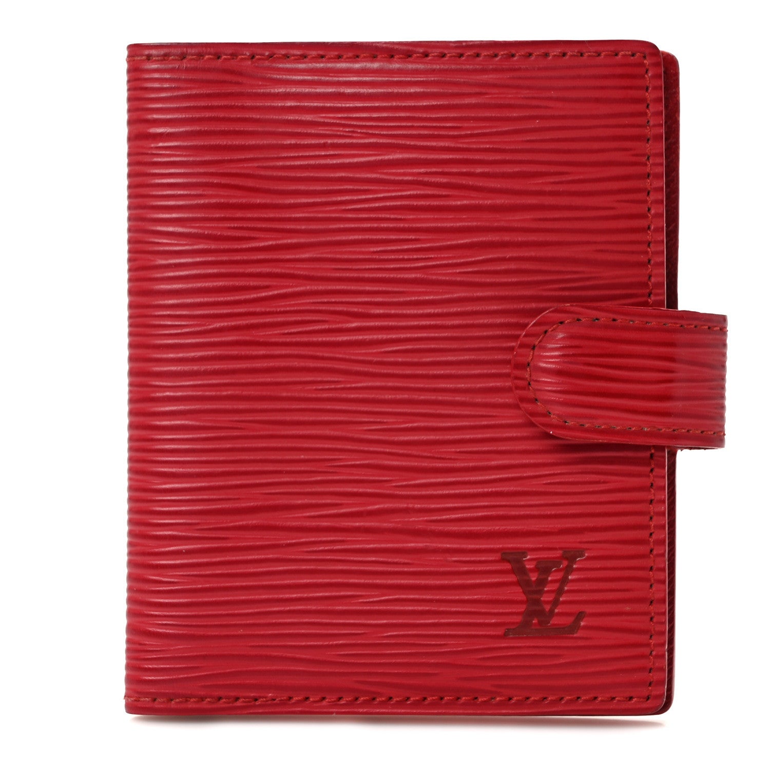 Louis Vuitton Epi Mini Agenda Cover Castillan Red 1 of 6