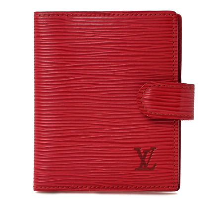 Louis Vuitton Epi Mini Agenda Cover Castillan Red 1 of 6