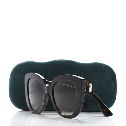 Gucci Acetate Sunglasses GG0327S Tortoise 9 of 9