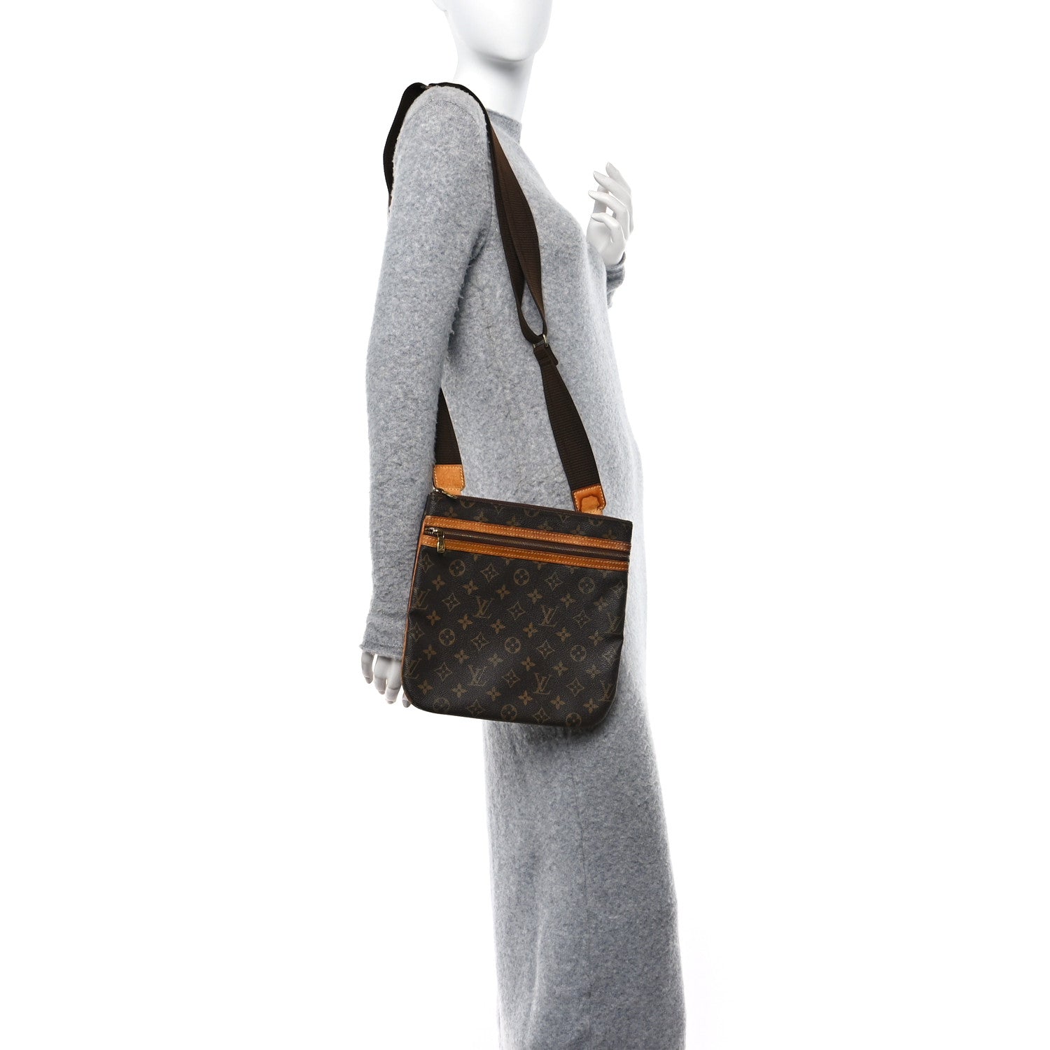 Louis Vuitton Monogram Bosphore Pochette 2 of 13