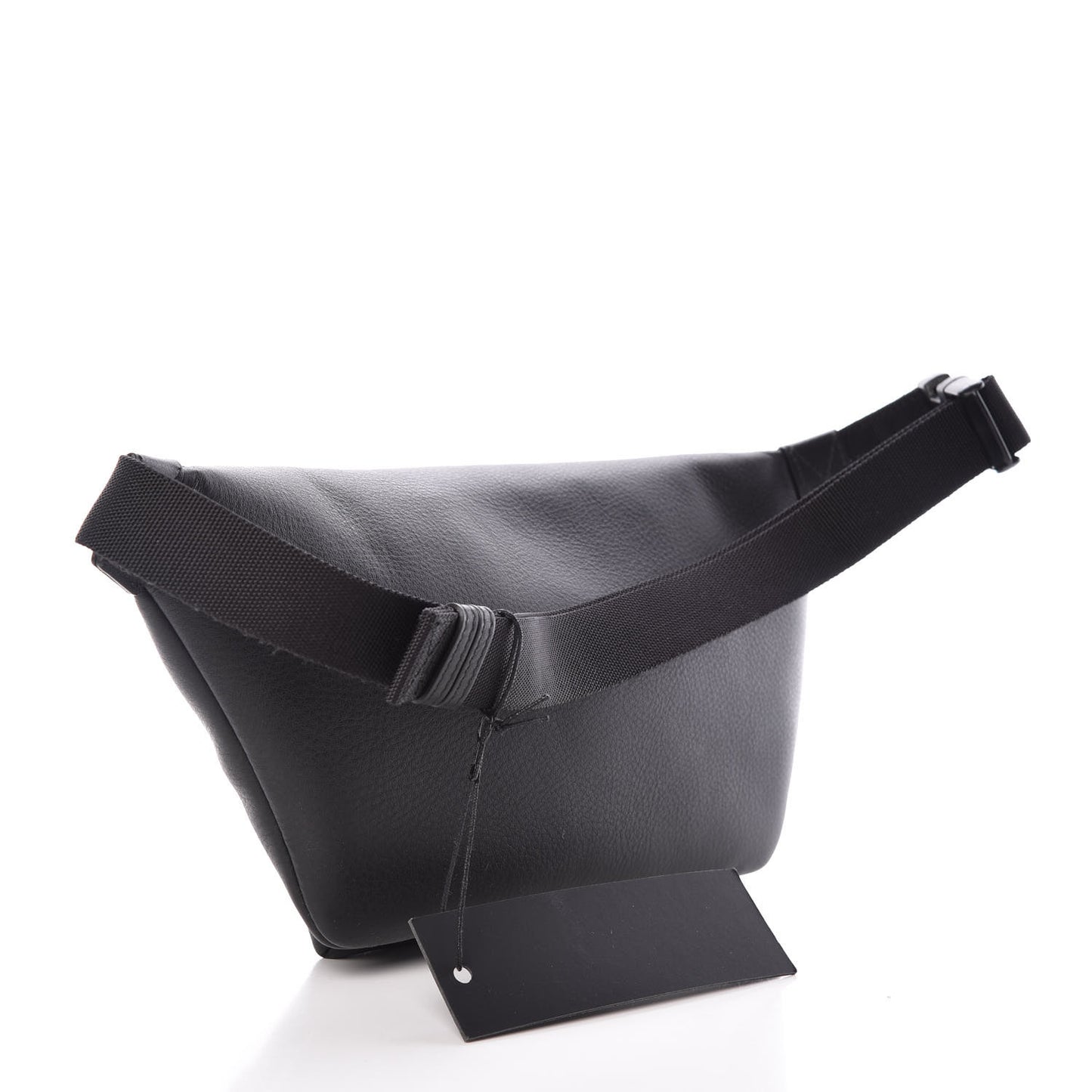 Smooth Calfskin Logo Large Everyday Beltpack Black White
