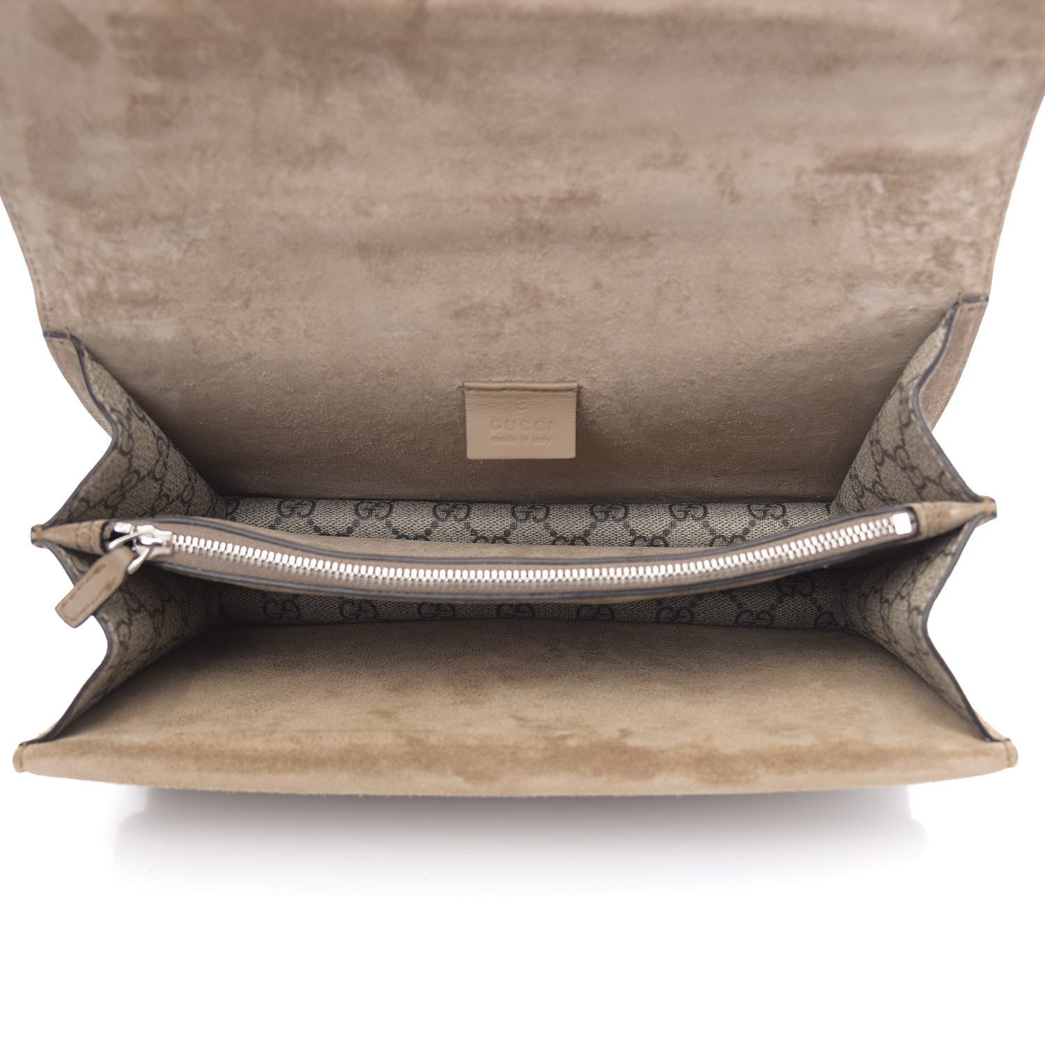 Gucci GG Supreme Monogram Small Dionysus Shoulder Bag Taupe 5 of 12