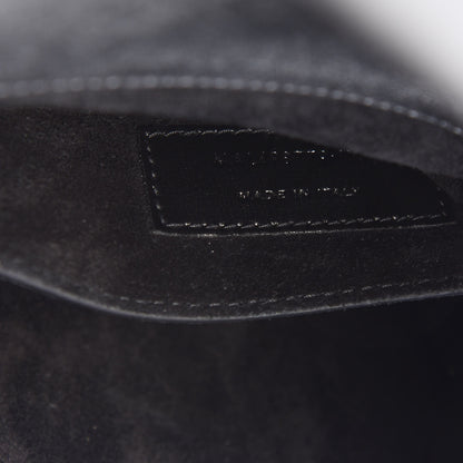 Saint Laurent Calfskin Large Monogram Sunset Black 6 of 7