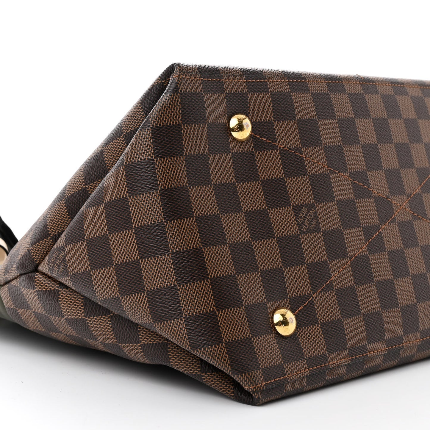 Damier Ebene Calfskin Maida Khaki