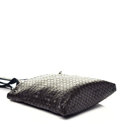 Bottega Veneta Nappa Intrecciato VN Crossbody Messenger Bag Ebano 4 of 10