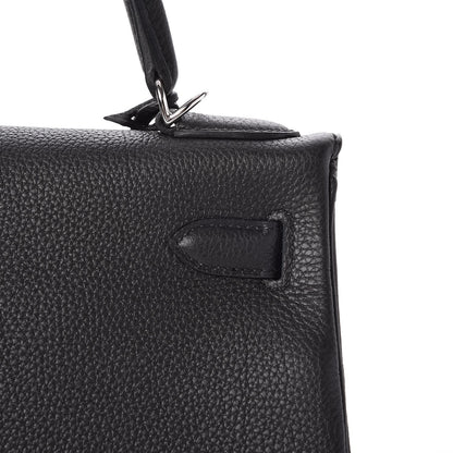 Hermes Togo Kelly Retourne 28 Black 28 of 33