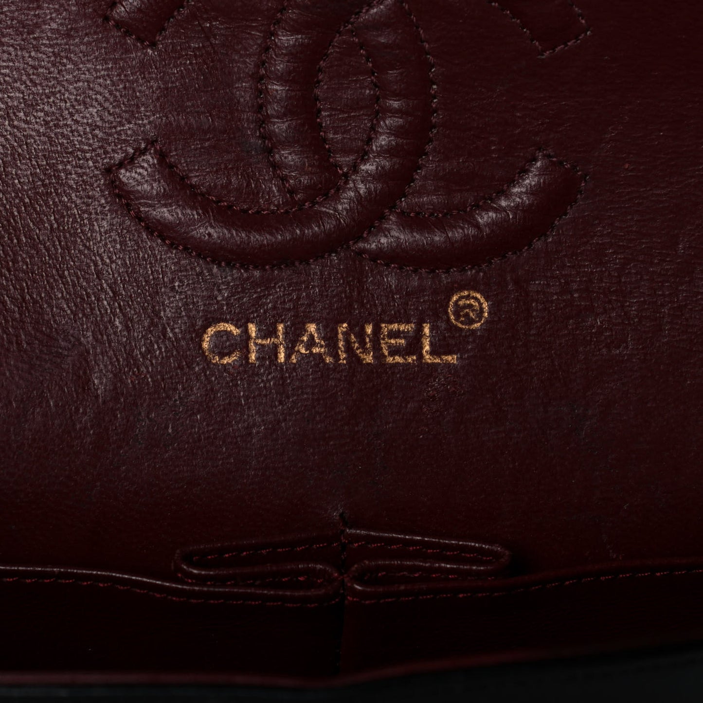 Lambskin Quilted Small Double Flap Black