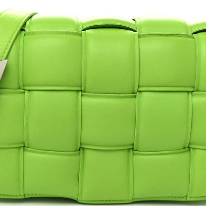 Bottega Veneta Nappa Maxi Intreccio Padded Cassette Crossbody Bag Acid Green 8 of 10