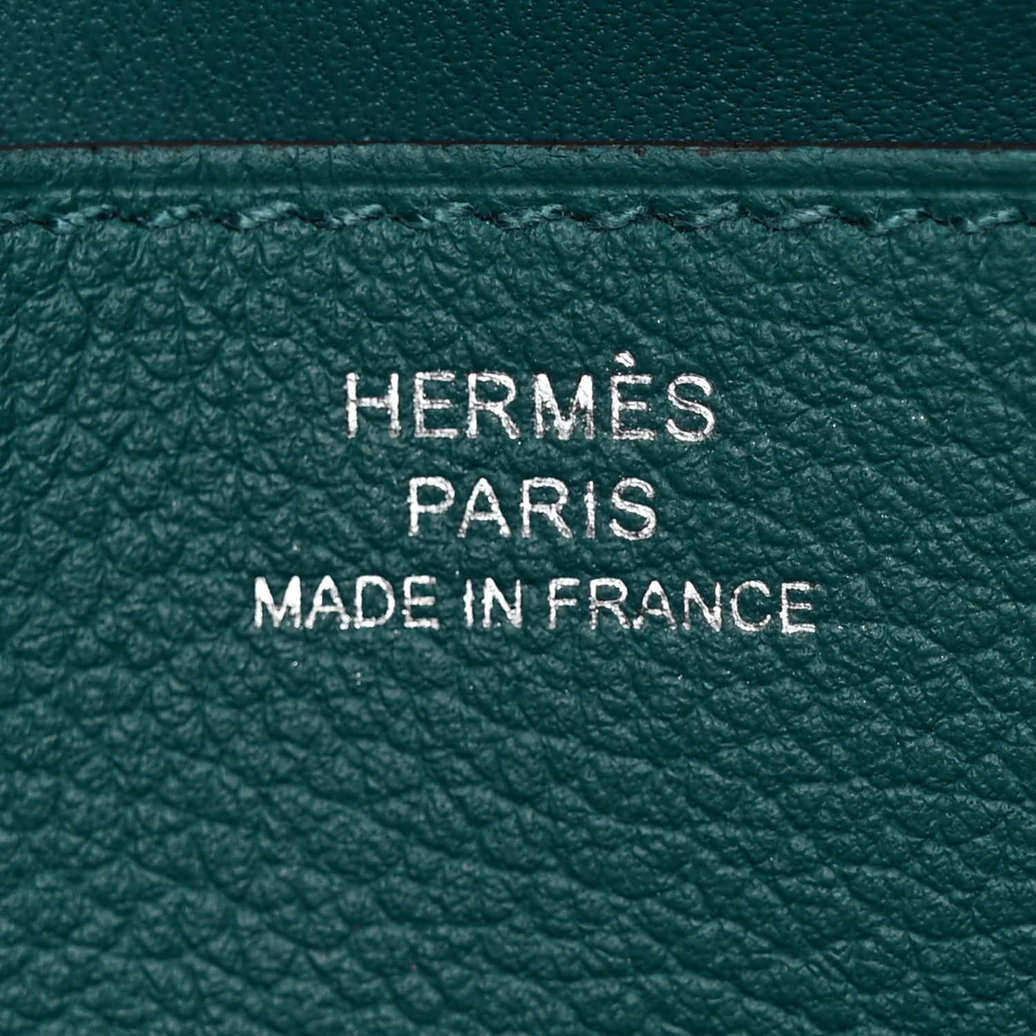 Hermes Evercolor Dogon Recto Verso Wallet Vert Bosphore 6 of 8
