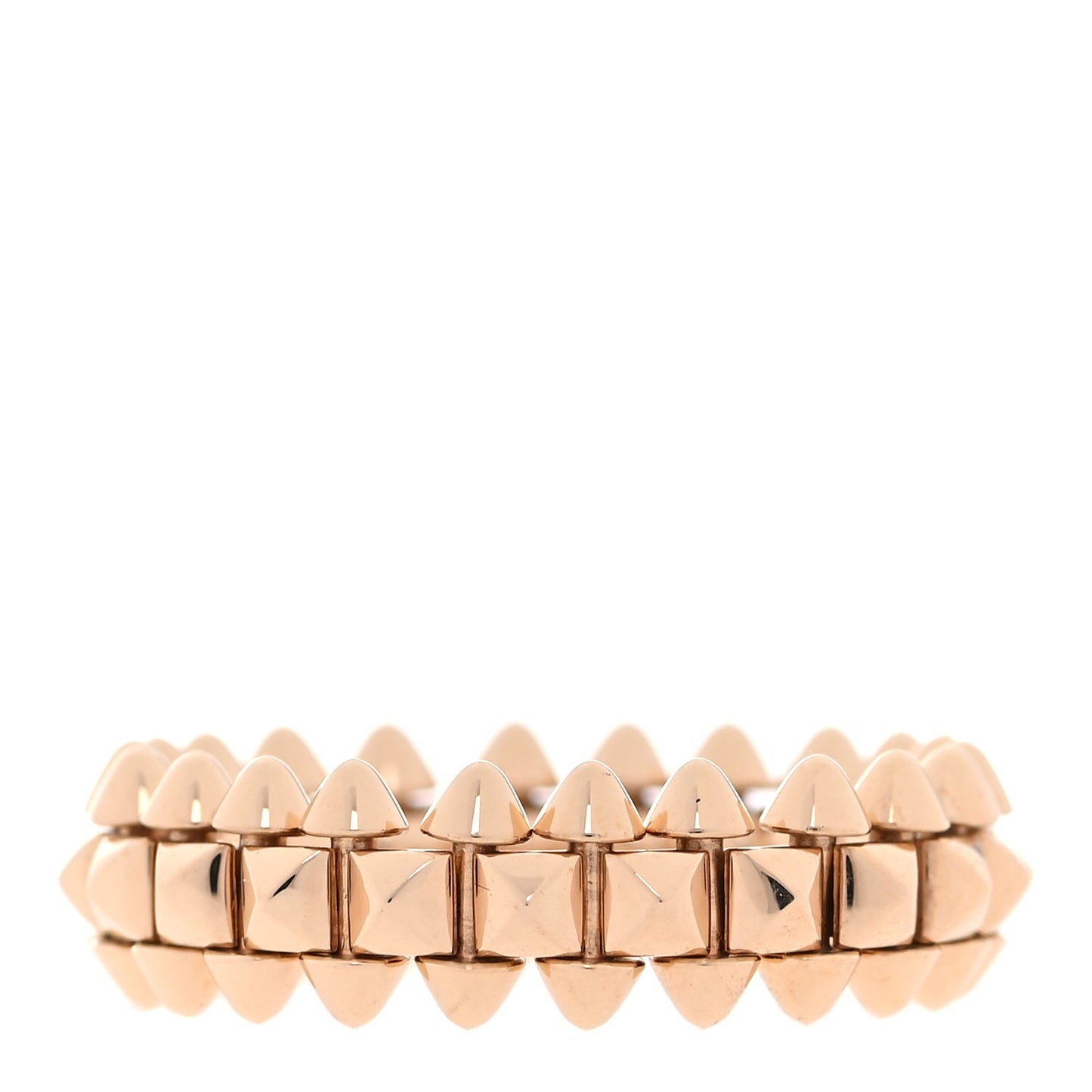 18K Pink Gold SM Clash De Cartier Ring 52 6