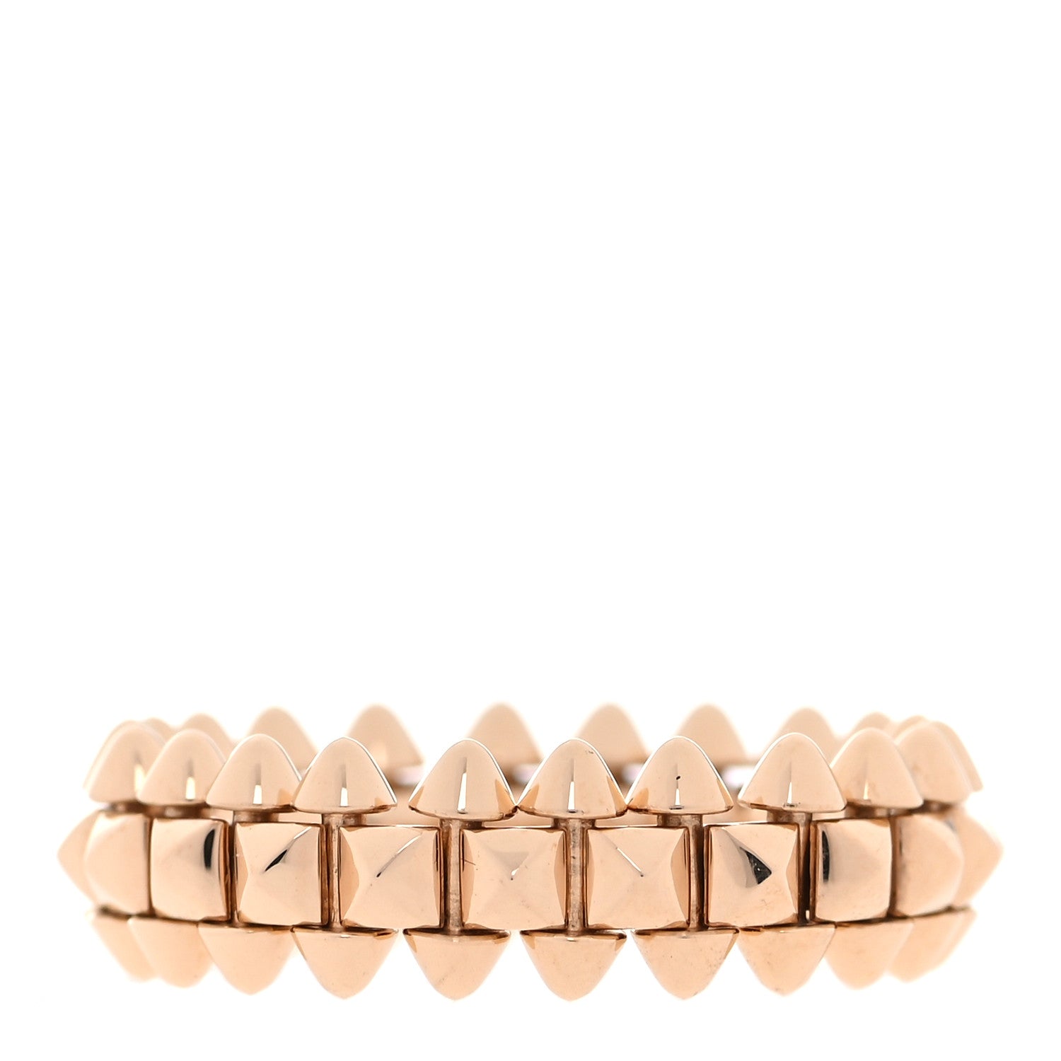 Cartier 18K Pink Gold SM Clash De Cartier Ring 52 6 3 of 4